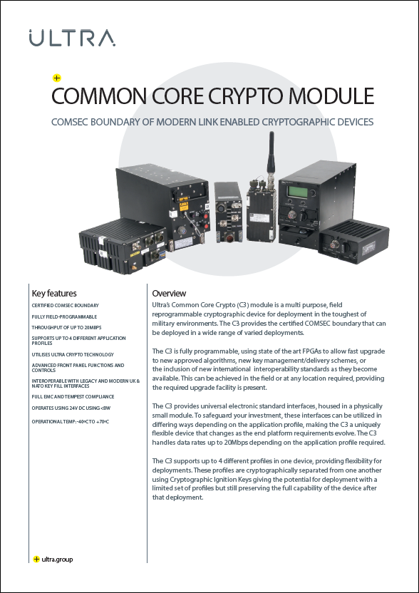 Ultra Common Core Crypto (C3) Image